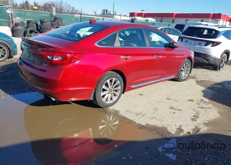 2015 Hyundai Sonata Sport z USA, uszkodzony, nr VIN 5NPE34AF0FH128810